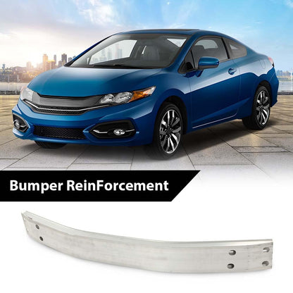 G-PLUS Front Bumper Reinforcement Compatible with Honda Civic DX EX EX-L HF LX Si Touring Natural Gas 2014-2015/Fit Honda Civic (submodel: Hybrid, Hybrid-L) 2013-2015 71131TR3A00 HO1006189