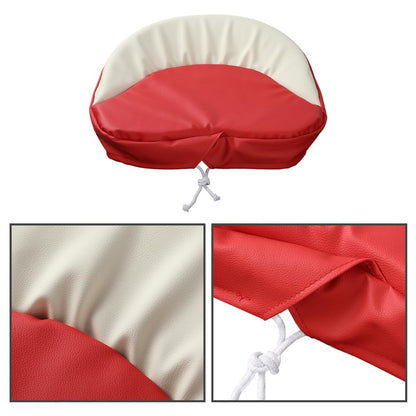 G-PLUS Tractor Seat Cushion Fit Ford/New Holland Tractor NAA 8N 9N 2N Jubilee 600 601 800 900 Red and White