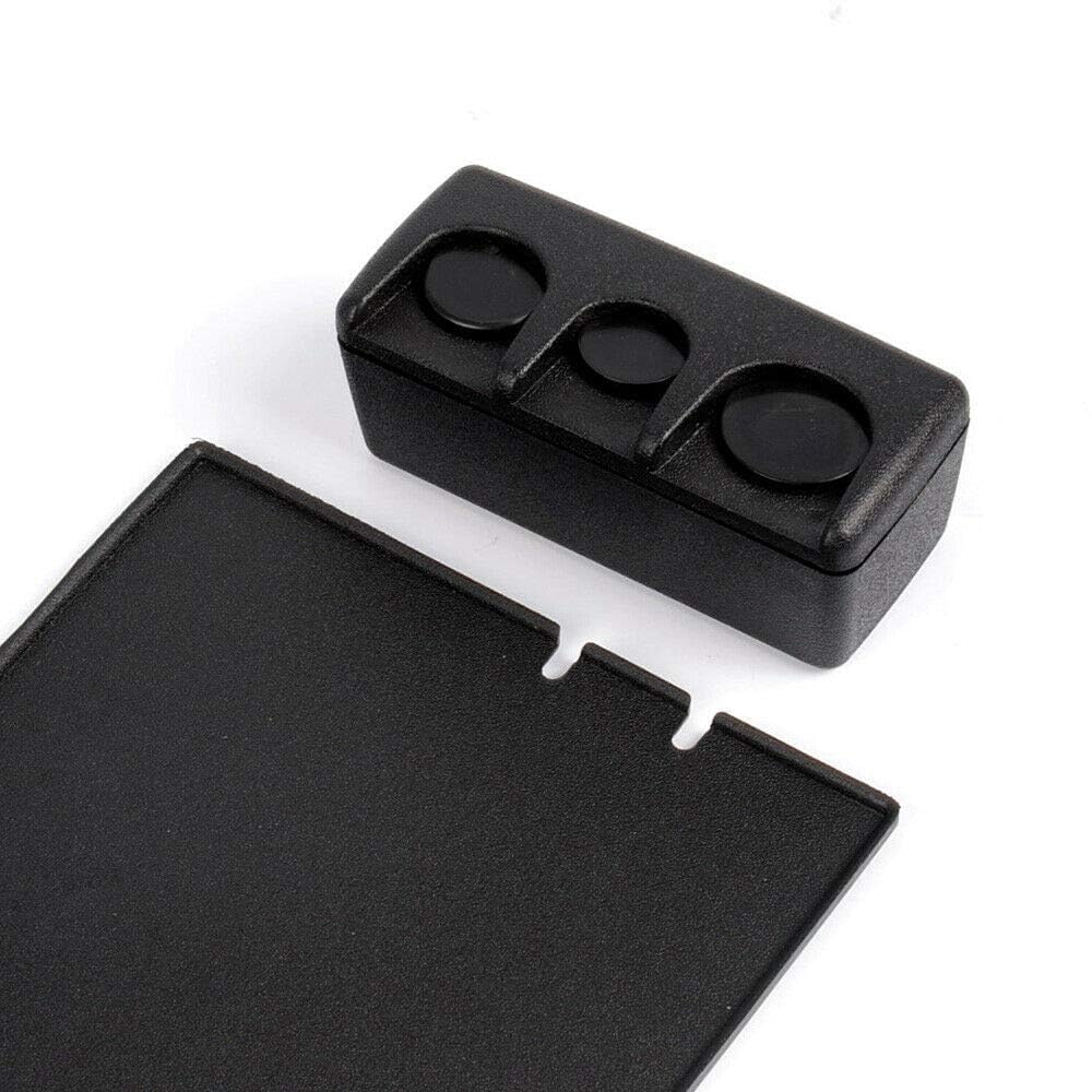 G-PLUS Center Console Coin Holder Compatible with Chevy Silverado Suburban Tahoe/GMC Sierra 2500HD 3500HD Yukon XL 2015-2018 Change Holder Organizer 22817343, 10436137