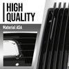 G-PLUS Front Bumper Fog Light Cover Grille Left & Right Compatible with Audi A8 D3 2008 2009 2010, Fit Audi A8 Quattro D3 2008-2010 4E0807680B, 4E0807679B Glossy Black