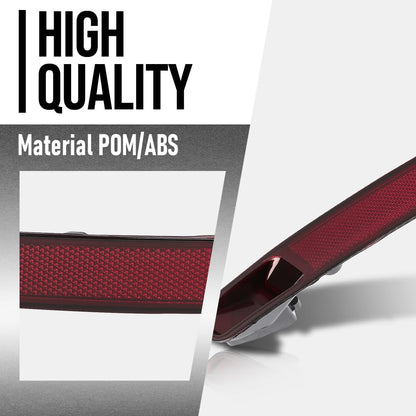 G-PLUS Rear Right Light Reflector Compatible with VW Beetle 2012-2016 5C5945702D Red