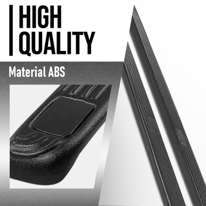 G-PLUS Side Rail Top Molding Covers LH RH Compatible with Ford F250 F350 F450 F550 Super Duty 2002-2016 Fit Models with 8 FT Truck Bed 2C3Z99291A40AAA 2C3Z99291A41AAA Black
