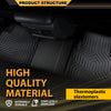 G-PLUS TPE Cargo Liner, Compatible with Nissan Rogue 2021-2024 2025(No Sport Models), All Weather Full Cover Protection 1st & 2nd Row, 3PCS