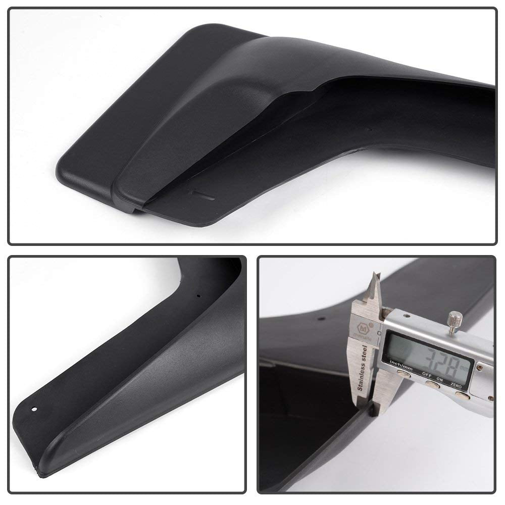 G-PLUS 4PCS Set Front Rear Molded Wheel Mudguard Compatible with 1999-2007 Silverado/Sierra 1500.2007-2014 Sierra 2500/3500 Mud Flaps Mud Guards Splash Kit