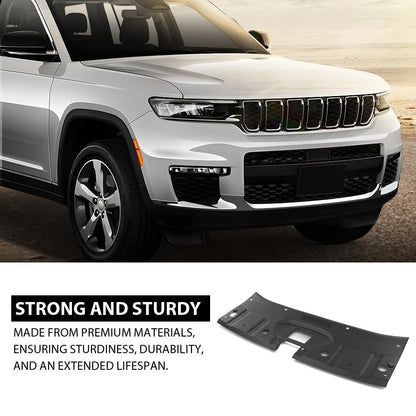G-PLUS Radiator Cover Closeout Panel, Compatible with Jeep Grand Cherokee 2021-2023, 68374964AC, 68374964AB