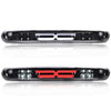 G-PLUS LED Third Brake Light Compatible With 2007-2014 Chevy Silverado/GMC Sierra,3RD LED Bar Brake/Cargo Light,Type X Clear lens Black Housing Amber Reflector