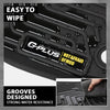 G-PLUS Floor Mats 3PCS Compatible with Honda CRV 2023 2024 2025(Include Hybird), TPE All Weather Full Cover Protection 3 Piece Black