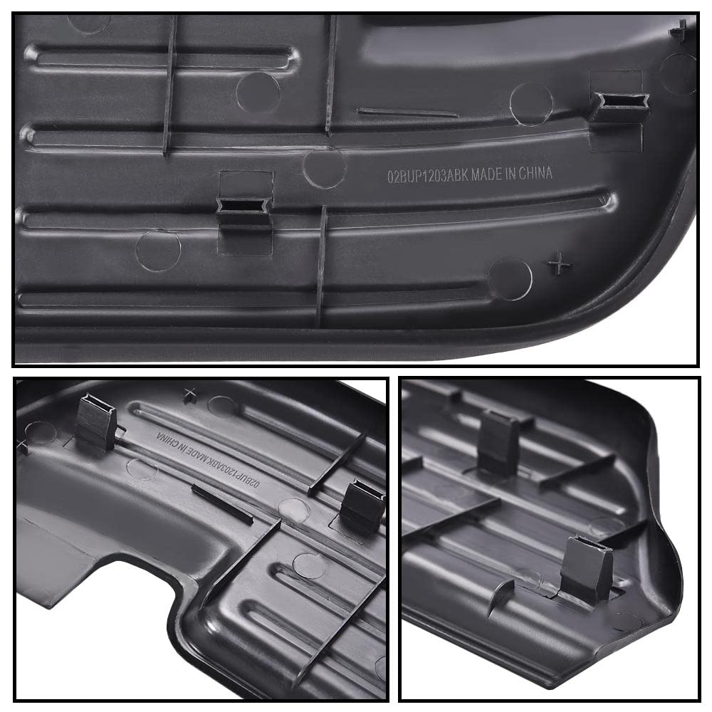 G-PLUS 2PCS Rear Bumper Step Pad Compatible with Ford F250 F350 F450 F550 Super Duty 1999-2007 Left & Right F81Z17B807AB, FO1191114, F81Z17B807AA, FO1191113