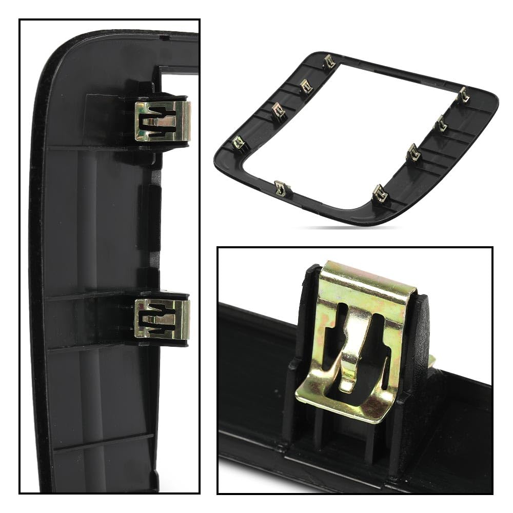 G-PLUS Center Dash Radio Surround Trim Compatible with Chevy Silverado 1500 Tahoe GMC Sierra 1500 Yukon 2007-2014 15211886 26887440 25807746 15211885