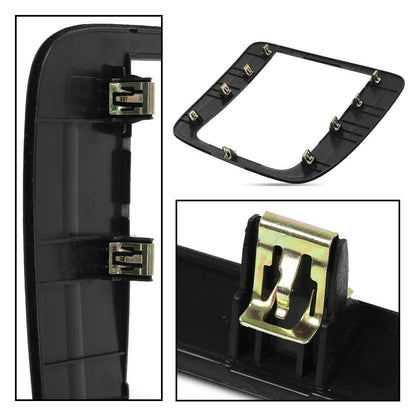 G-PLUS Center Dash Radio Surround Trim Compatible with Chevy Silverado 1500 Tahoe GMC Sierra 1500 Yukon 2007-2014 15211886 26887440 25807746 15211885