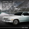 G-PLUS Door Hinges Compatible with Buick Regal 1978-1988,Fit Chevy El Camino 1978-1987,Fit Chevy Malibu 1978-1983