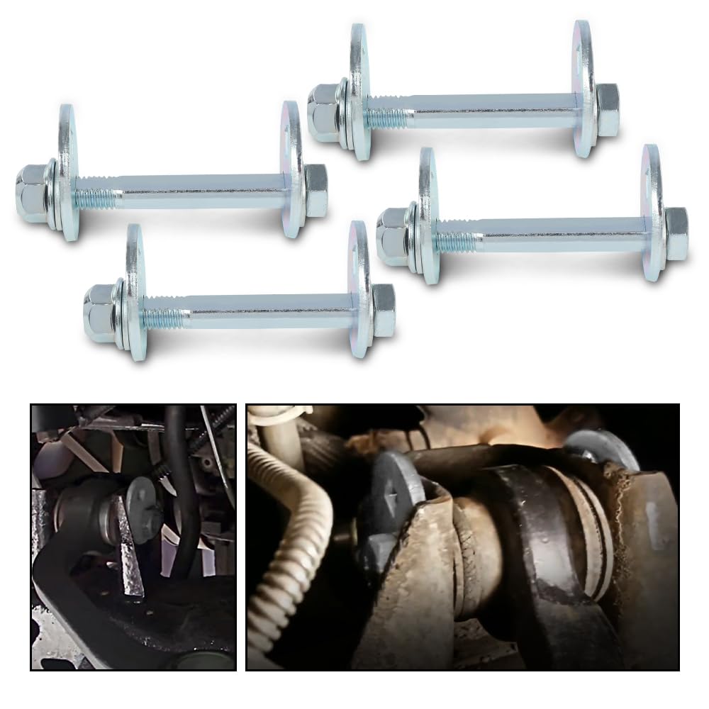 G-PLUS Front Alignment Camber Caster Cam Bolt Kit Compatible with Ford Explorer 2WD 4WD 1995-2001/ Ranger 2WD/4WD (All Cabs) 1998-2012, Fit Mazad B-Series 2WD/4WD (All Cabs) 1998-2010