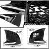 G-PLUS Front Bumper Set (Front Bumper, License Plate) Compatible with 2007-2009 LX LS460 to 18+ LS F-Sport Style 2Pcs