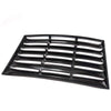 G-PLUS Window Louver Replacement for Chevy Camaro 2010 2011 2012 2013 2014 2015 Unpainted Black ABS Rear Window Scoop Windshield Louver Sun Shade Cover Rain Guard