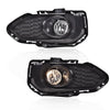 G-PLUS Front Fog Lights Lamps Compatible with Honda 2018-2020 Fog Lights Assembly Set L/R Side Assembly Driver & Passenger Side Fog Lamps Set Black Left Right