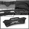 G-PLUS Front Bumper Cover Grille Compatible with Buick Encore 2017 2018 2019 2020 2021, Primed Black