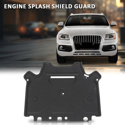 G-PLUS Rear Lower Under Engine Splash Shield Guard Cover Compatible with 2013-2016 Audi A4,Fit 2013-2017 Audi Q5 8K1863822S, 8K2863822M