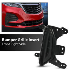 G-PLUS Bumper Grille Insert for Chevy Equinox 2022-2023 Passenger Side Product Specifications