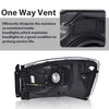 G-PLUS Headlights w/Bulbs Right Passanger Side Compatible with Dodge Ram 1500 2006-2008/Fit Dodge Ram 2500 3500 2006-2009,Clear Lens Chrome Housing Amber Reflector Bumper Headlamps,faros Assembly