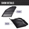 G-PLUS 1PC 42" Deflector Shield W/Mounting Hardware Chute Cover Black Compatible with Craftsman,Mower Deck Deflector Shield Kit