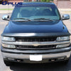G-PLUS Front Headlights Assembly Lamp Set + Bumper Fog Lights Fit Chevy 2003-2006 Avalanche/ 2003-2007 Silverado 1500HD/ 2003-2006 Silverado 2500HD 15190982Bumper Headlamps,faros delanteros