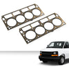 G-PLUS Cylinder Head Gaskets Compatible with LS2 L76 6.0 Chevy Corvette 2005-2007/Chevy Silverado GMC Sierra 2002-2013 12569365, 12575392, 12589227