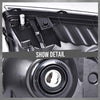 G-PLUS LED DRL BAR Headlight Assembly Compatible with Ford F250 F350 F450 F550 Super Duty 2005-2007/Fit Ford Excursion 2005 HeadLamps Clear lens Black Housing Amber Reflector FO2503217 ‎6C3Z13008CB