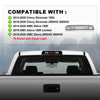 G-PLUS LED Center High Mount Stop Light Rear Tail Light Brake light Compatible with 2015-2020 GMC Sierra/Chevy Silverado 2500HD 3500HD 14-20 Chevy Silverado 1500 23509162 20979071