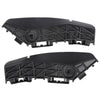 G-PLUS Rear Left & Right Side 1pair Bumper Brackets Compatible with Toyota Yaris Base 2007-2012/Fit Toyota Yaris S 2007-2009 5215552091, 5215652091, TO1133108, TO1132108