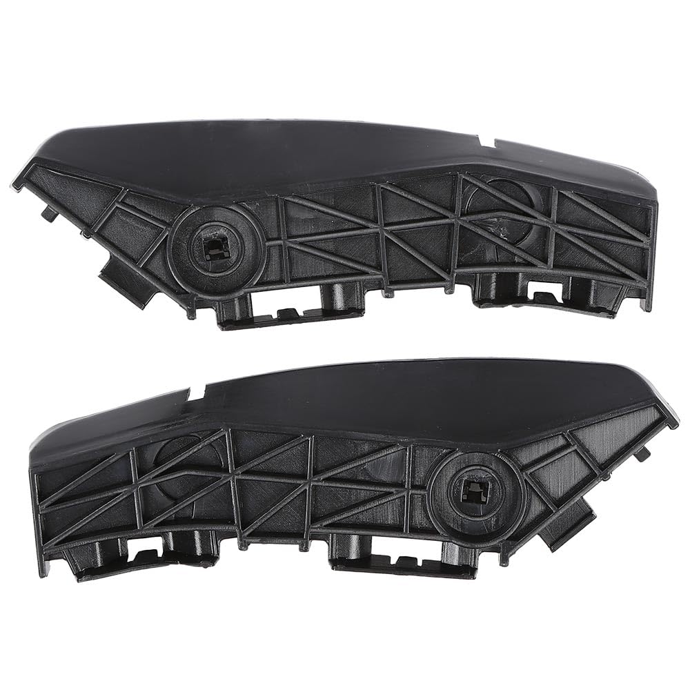 G-PLUS Rear Left & Right Side 1pair Bumper Brackets Compatible with Toyota Yaris Base 2007-2012/Fit Toyota Yaris S 2007-2009 5215552091, 5215652091, TO1133108, TO1132108