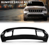 G-PLUS Bumper Grille Bezel Fascia Applique Compatible with Jeep Grand Cherokee 2016-2021 68310779AA