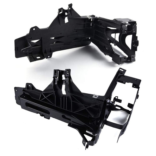 G-PLUS Left Right Headlight Mount Bracket Left Driver & Right Passenger Side Headlight Bracket 51647200793 51647200794 BM1225133 BM1225134