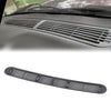 G-PLUS Dash Defrost Vent Cover Grill Grille Panel Compatible with 1998-2005 Chevy Blazer S10/ GMC Jimmy Sonoma/Oldsmobile Bravada Graphite Grey