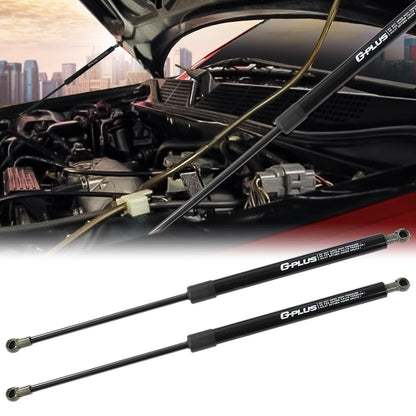 G-PLUS Racing Bonnet Hood Lift Gas Strut Shock Fit Honda Civic EG EK EJ EH 1992-2000, Hood Panel Bonnet Gas Struts, Black