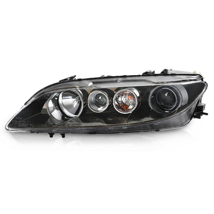 G-PLUS Headlight Headlamp Left Side Compatible with 2006-2007 Mazda 6 Mazdaspeed,Fit 2006-2008 Mazda 6 (submodel: i, S,GS, GT)