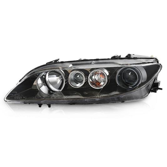 G-PLUS Headlight Headlamp Left Side Compatible with 2006-2007 Mazda 6 Mazdaspeed,Fit 2006-2008 Mazda 6 (submodel: i, S,GS, GT)
