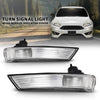 G-PLUS Pair Rearview Mirror Indicator Lens Turn Signal Light Cover, Compatible with Ford Focus MK2 Facelift 2008-2011/ MK3 2012-2017, LH Driver & RH Passenger Side 2PCS