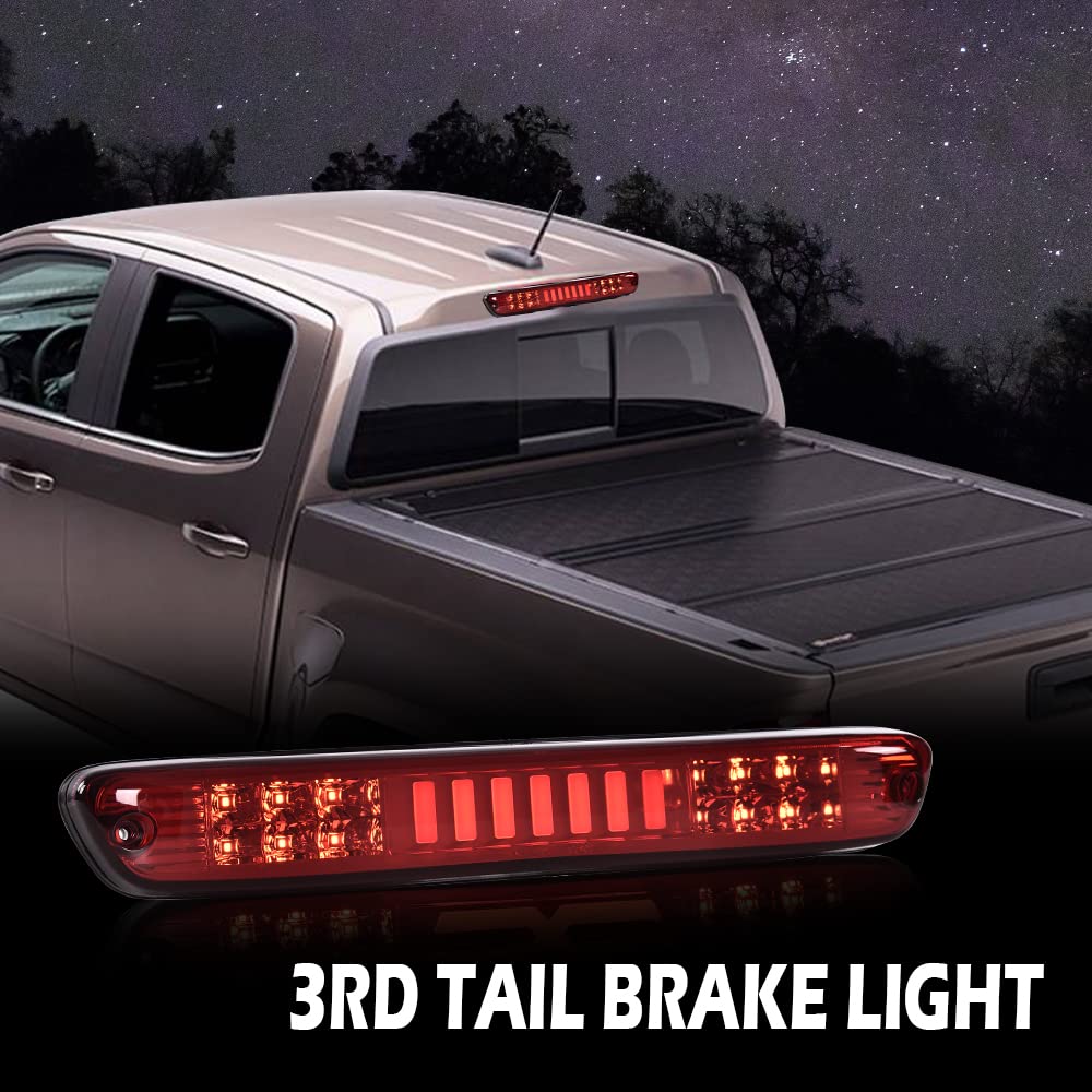 G-PLUS Car Tail Light Rear Third Stop I Brake Light Lamp Compatible with 2004-2012 Chevy Colorado/GMC Canyon 2006-2008 Isuzu I-Series 15286505 25971002 25821852