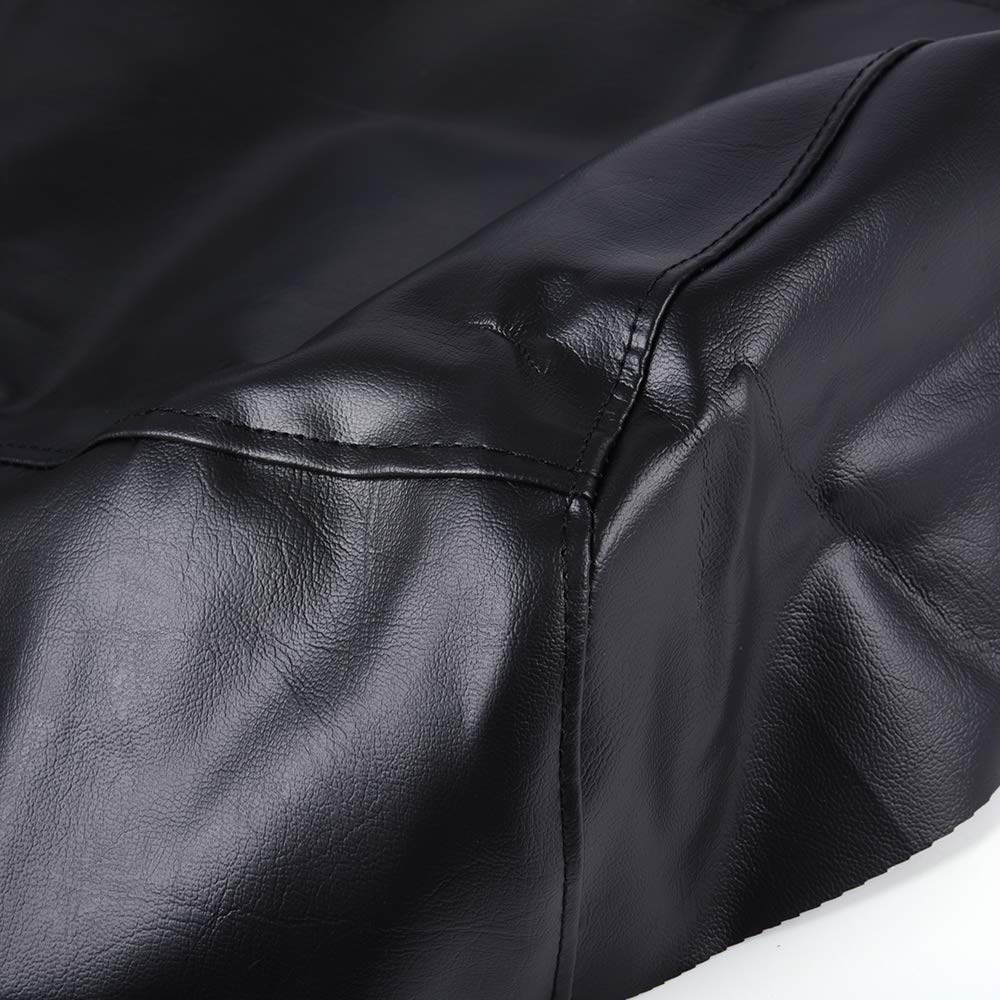 G-PLUS Leather Seat Cover Protector Black Standard Compatible with 1993-2006 Honda TRX300EX