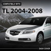 G-PLUS TPE Dash Board Cover Light Dashboard Cap Red Compatible with 2004 2005 2006 2007 2008 Acura TL