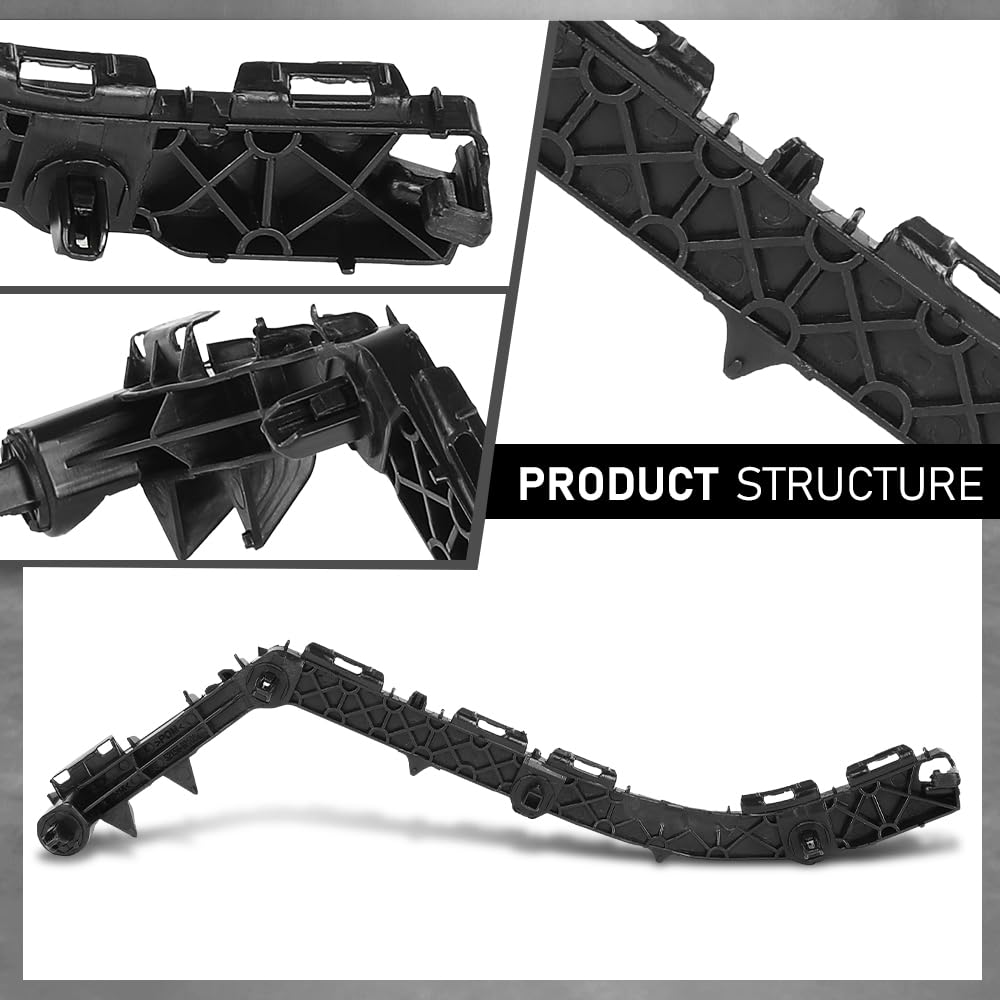 G-PLUS Bumper Support Driver Rear Compatible with LX GX460 2010-2021 5215660100, LX1142120, 52156 60100, 52156-60100 Black