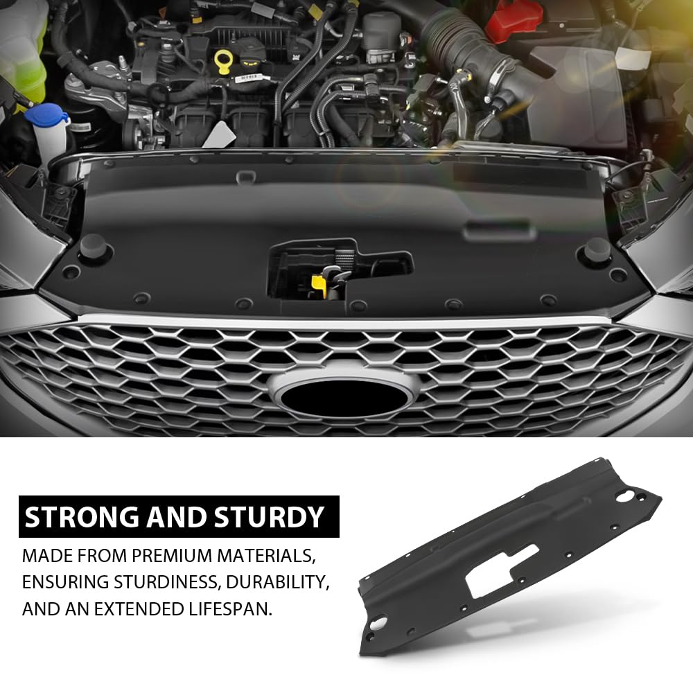 G-PLUS Radiator Support Cover, Compatible with Ford Edge/Edge ST 2019-2023, 22831TFWP