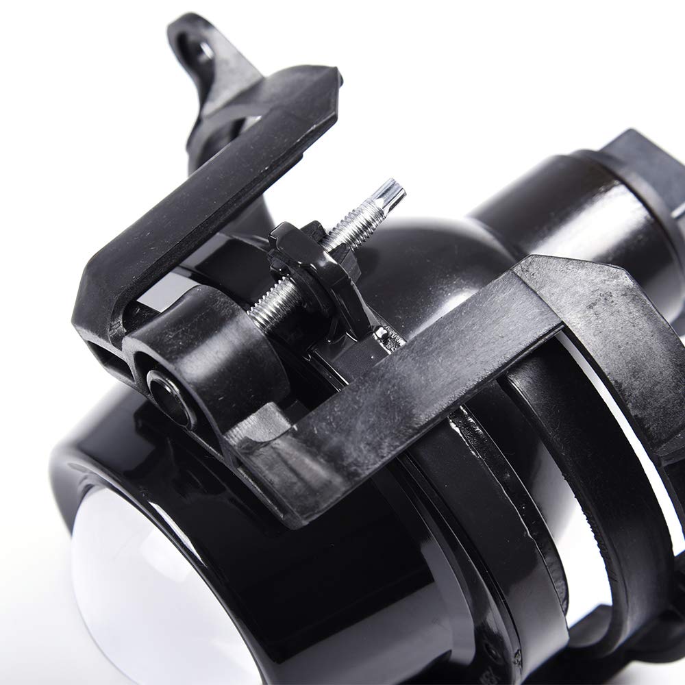 G-PLUS Projector Fog Lights Compatible With 2008-2017 Chevy Saturn Malibu Buick Envision/2008-2013 CTS (NOT Fit V models) LH/RH Driving Fog Lamp