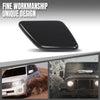 G-PLUS Right Headlight Washer Cover Cap Front Bumper Trim Compatible with Volvo XC90 2007 2008 2009 2010 2011 2012 2013 2014 39875254 Glossy Black