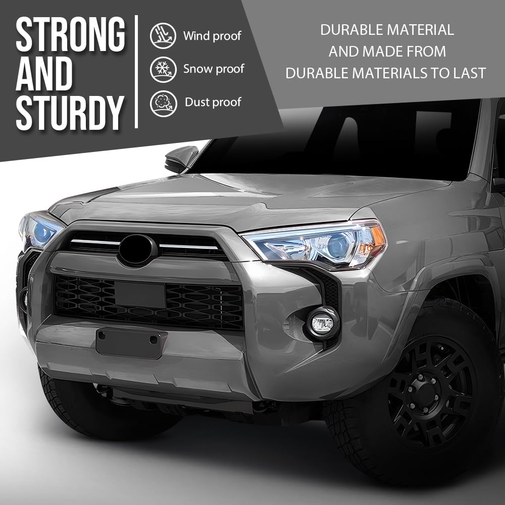 G-PLUS Front Lower Bumper Valance Compatible with Toyota 4Runner 2014-2023 without Chrome Trim 5212935030, TO1091100 Black