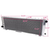 Aluminum Cooling Racing Radiator Replacement For Jeep Cherokee 1984-1990 / Compatible For Jeep Wagoneer 1984-1990 / For Jeep Comanche 1984-1990 4.0L l6
