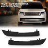 G-PLUS Front Lower Bumper Air Deflector Pair LH RH Side ABS Compatible with Range Rover 2018-2022