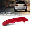 G-PLUS Left Rear Bumper Reflector Compatible with BMW F15 X5 2013-2018 63 14 7 847 591, 63147847591 Driver Side, Red