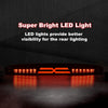 G-PLUS LED Rear Center Tailgate Lamp X Brake Light Compatible with 2003-2006 Dodge Ram 2500 3500 Led Tailgate Light Bar Replacement High Mounted Brake Light 05086509AA