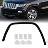 G-PLUS Front Left Driver Side Fender Flare, Compatible with Jeep Grand Cherokee 2011 2012 2013 2014 2015 2016, Wheel Opening Molding Trim